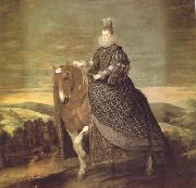 Portrait equestre de la reina Marguerite (df02) Diego Velazquez